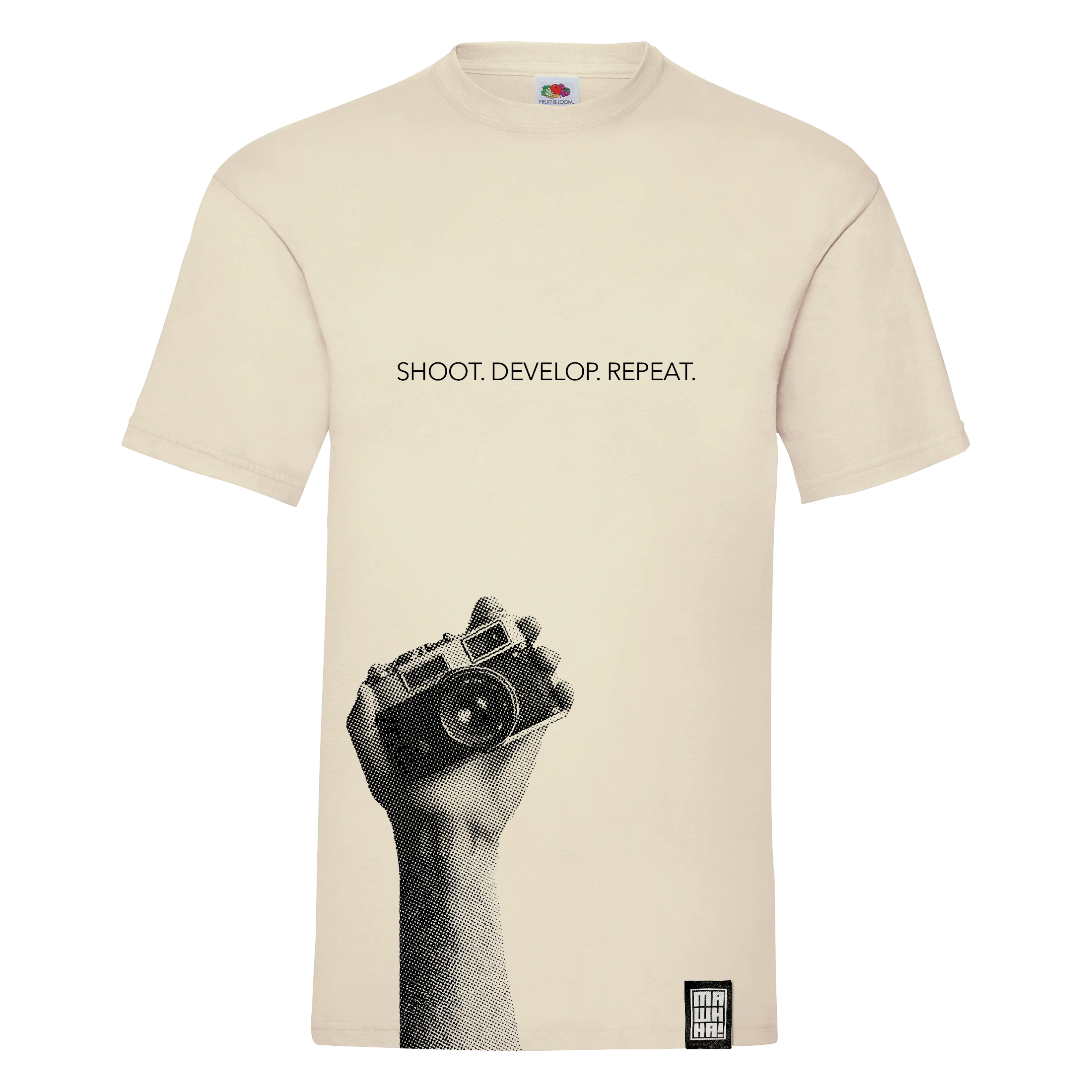 majica sa retro fotoaparatom