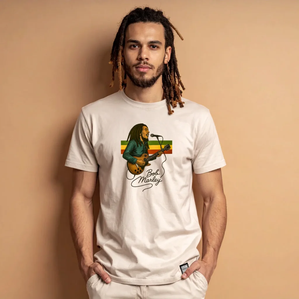 retro majica bob marley
