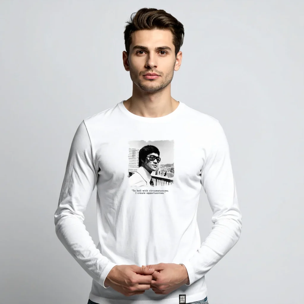 retro majica bruce lee