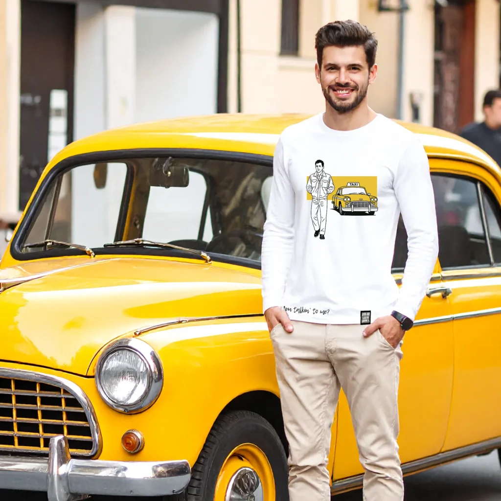 retro majica taxi driver
