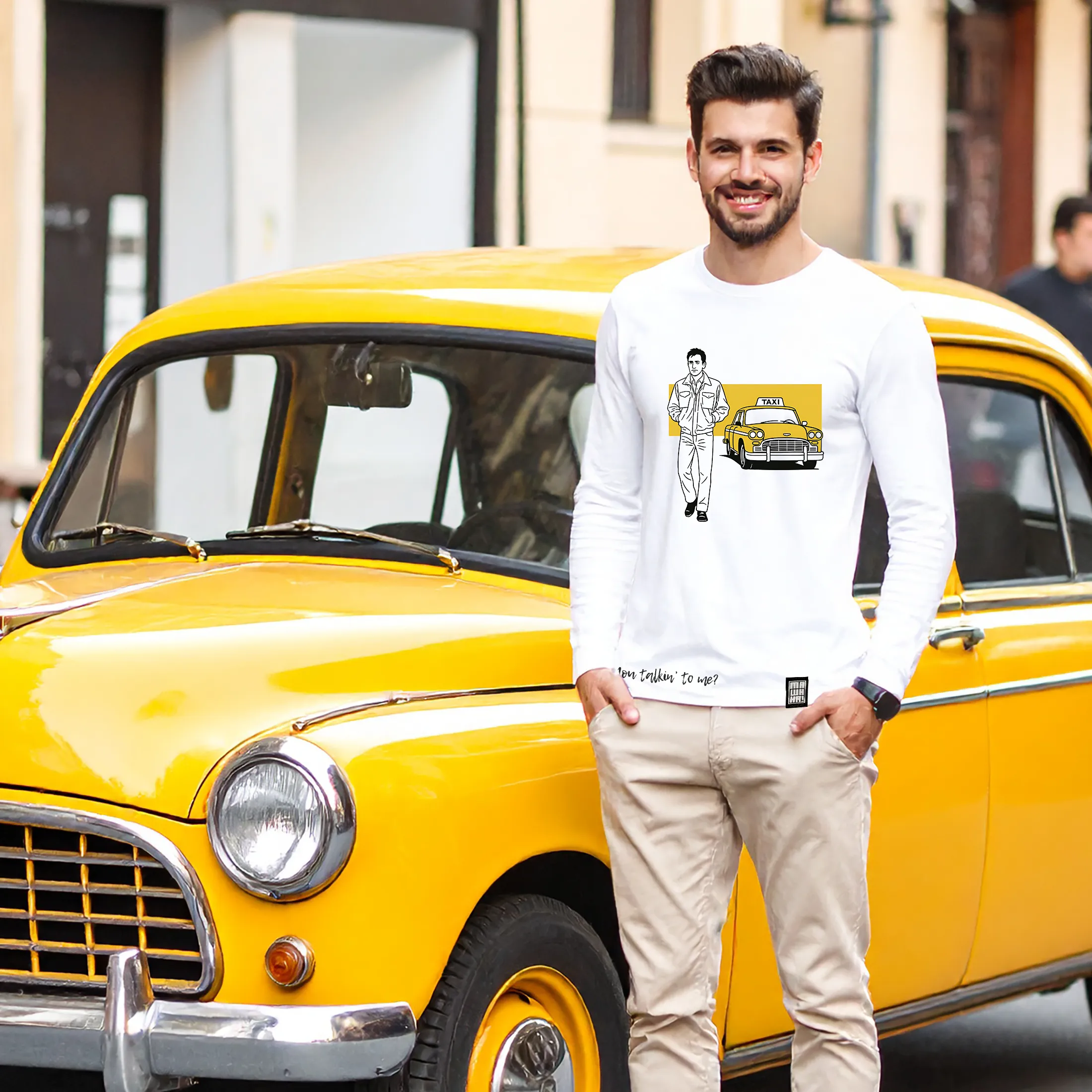 retro majica taxi driver