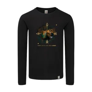 longsleeve retro majica sa fotoaparatom