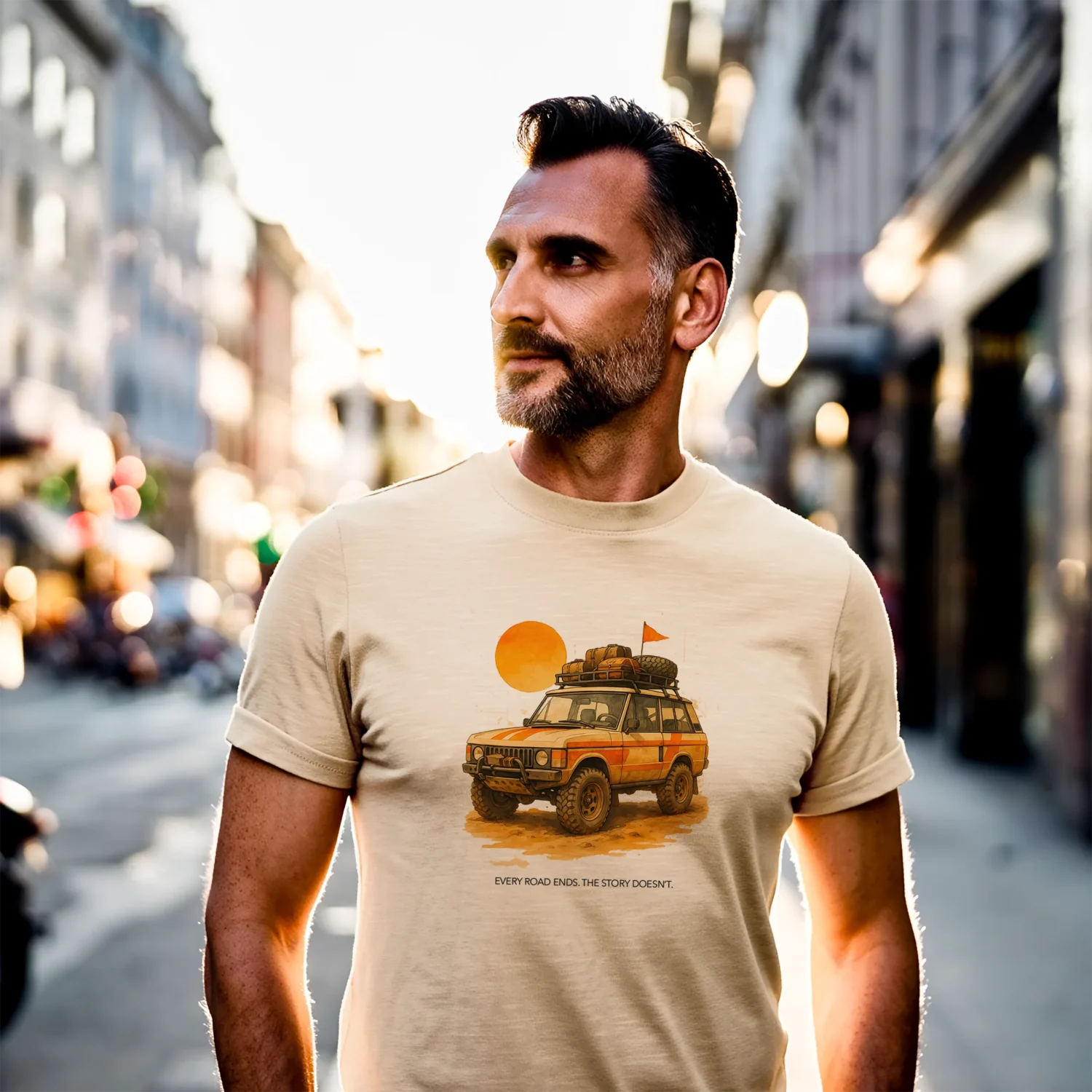 retro majica range rover