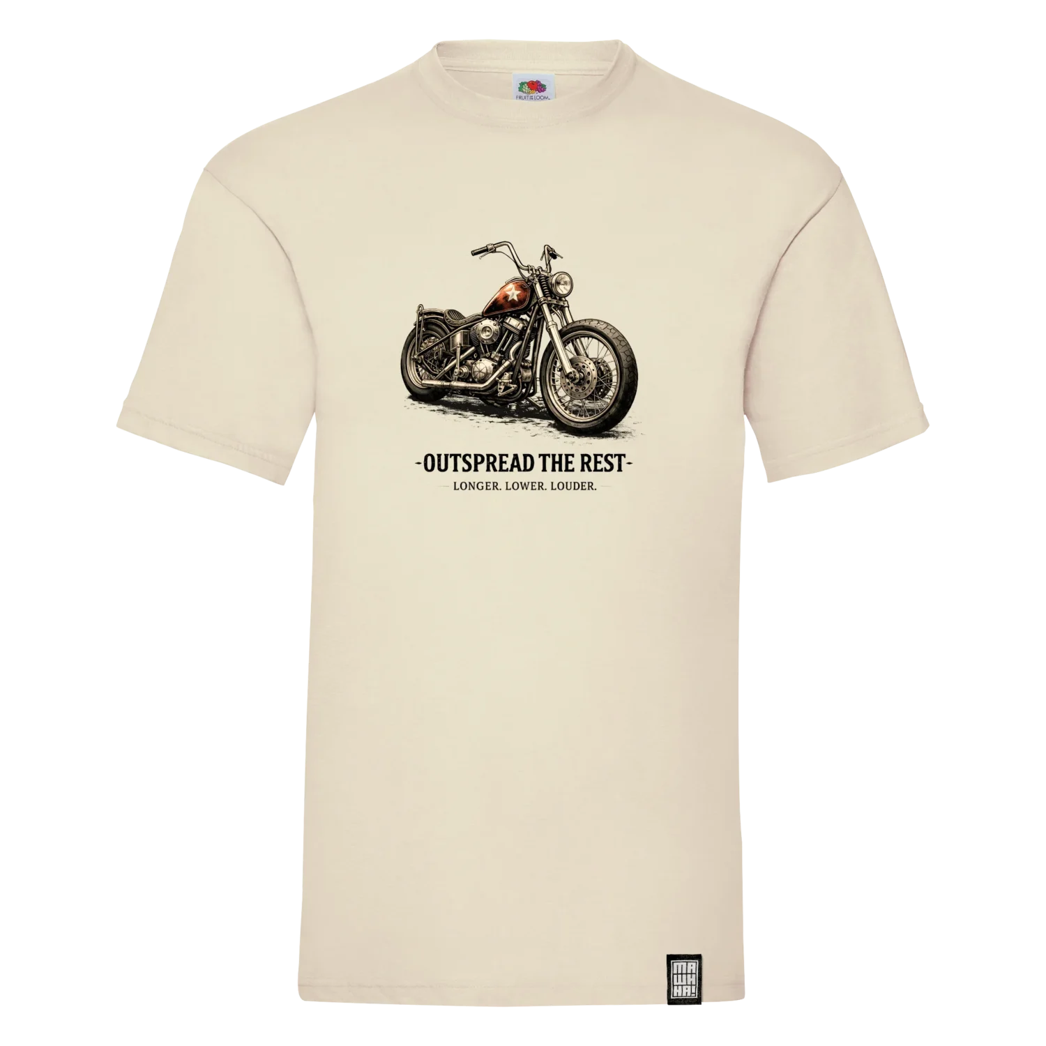 retro chopper majica