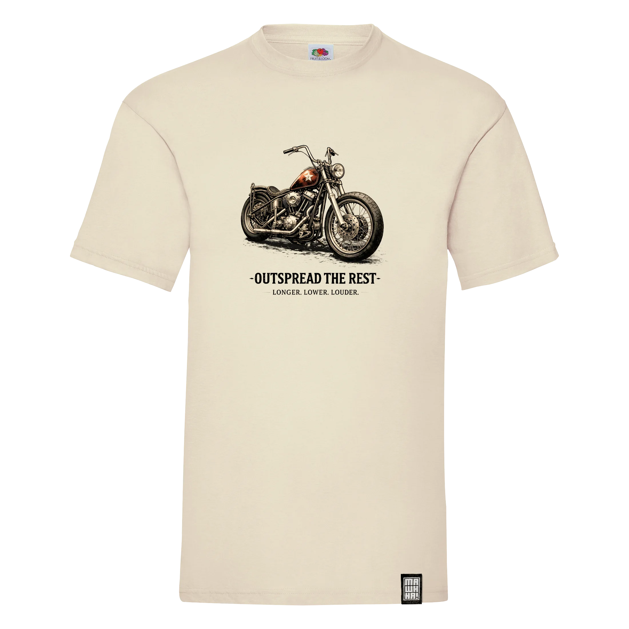 retro chopper majica