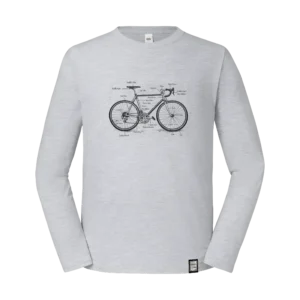 trekker bajs retro long sleeve majica