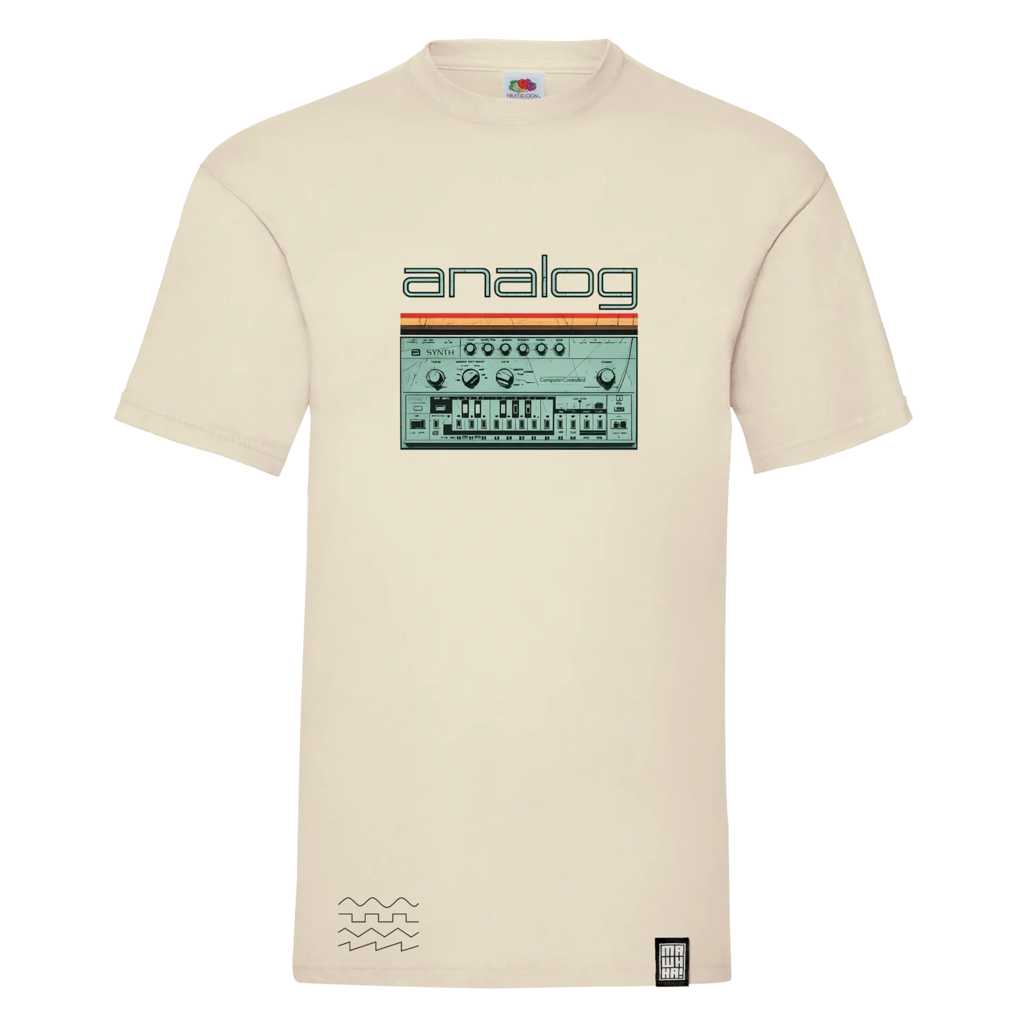 analog synth majica
