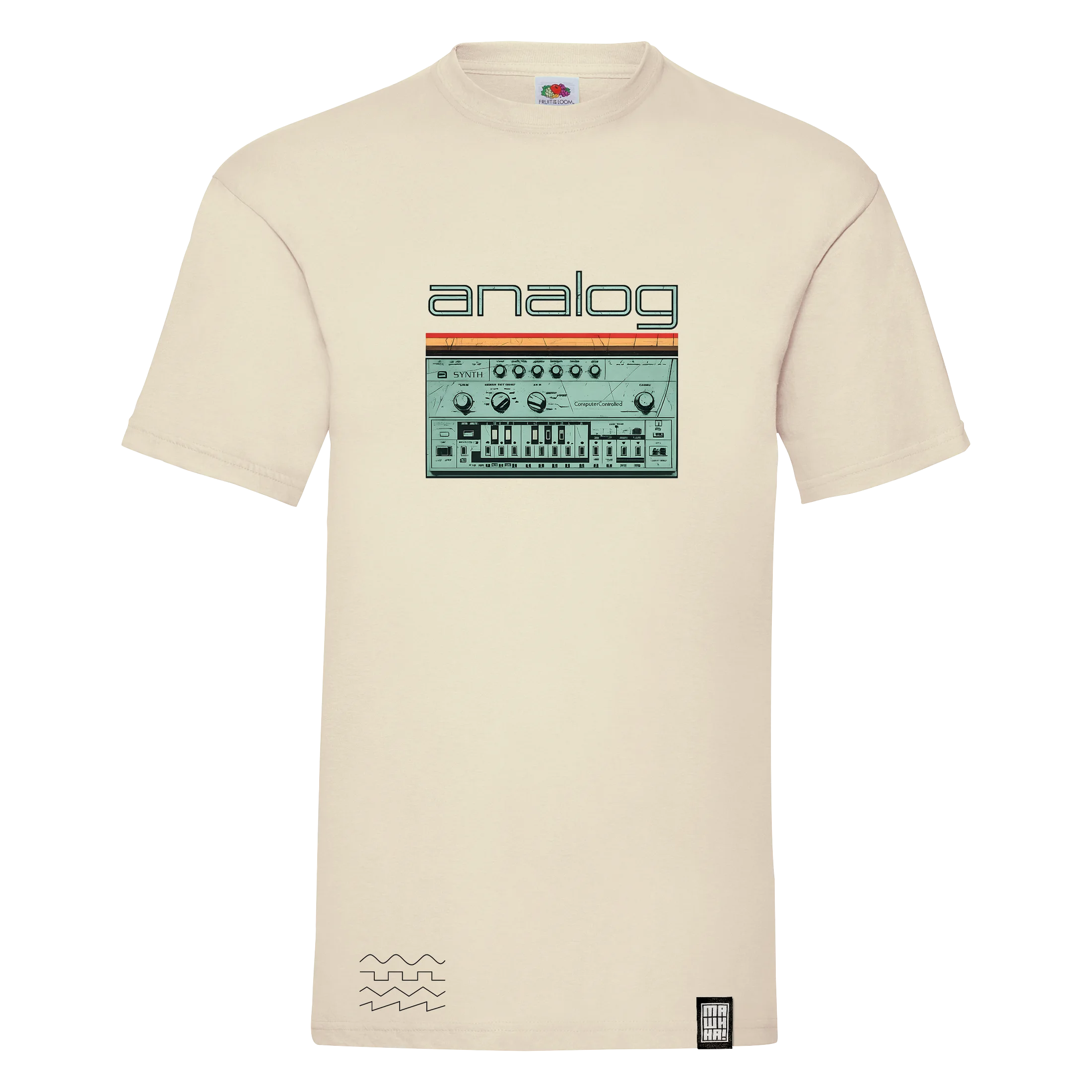 synth-natural analog synth majica