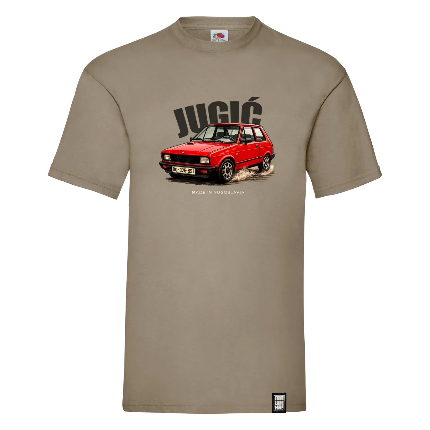 retro majica jugo koral 45