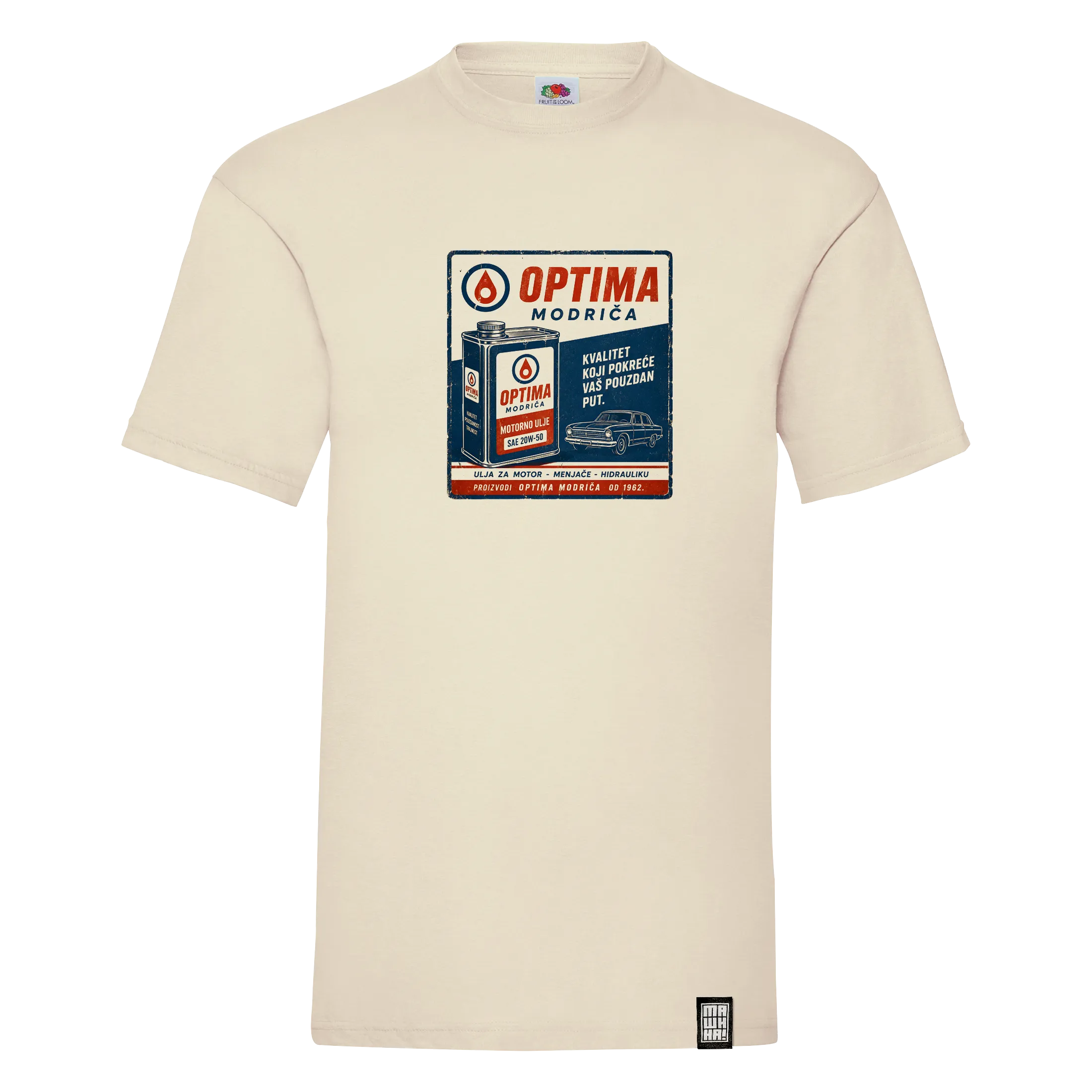Optima Modriča retro majica