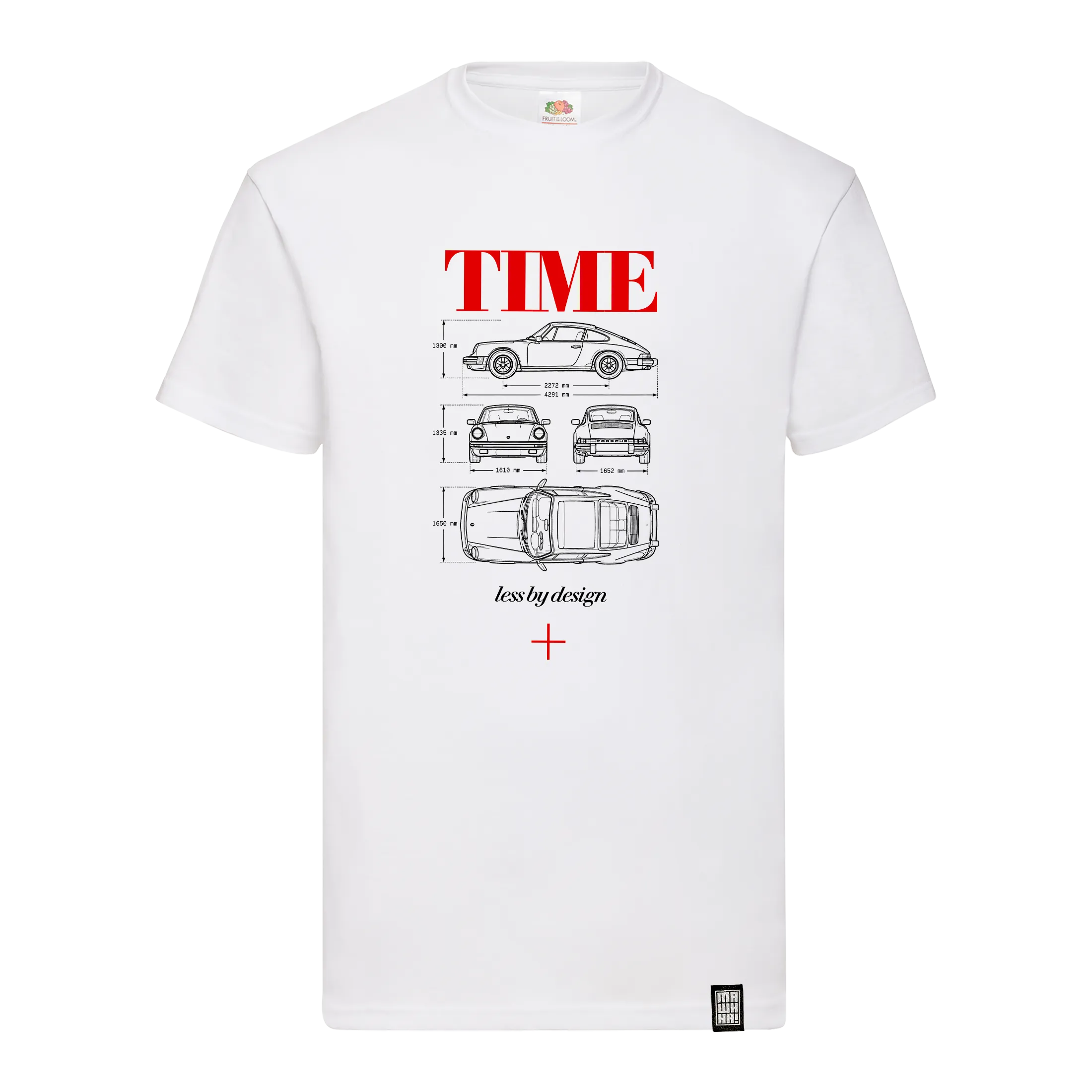 majica porsche 911 blueprint